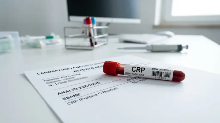 análisis de sangre PCR proteína C reactiva alta marcador inflamación — CRP blood test back pain inflammation