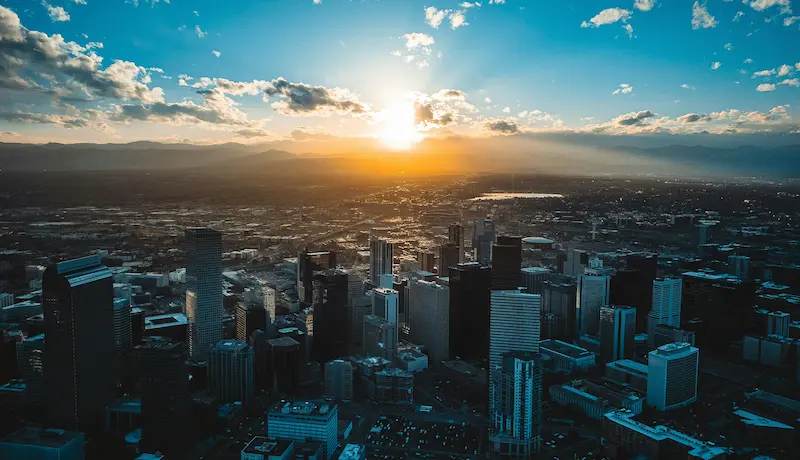 Vista de Denver, Colorado