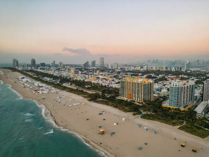 Vista de Miami, Florida