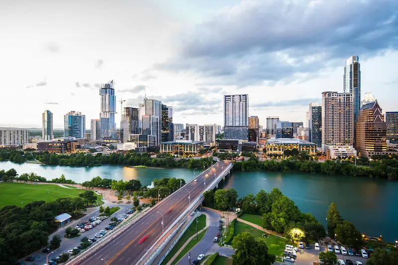 Vista de Houston, Texas